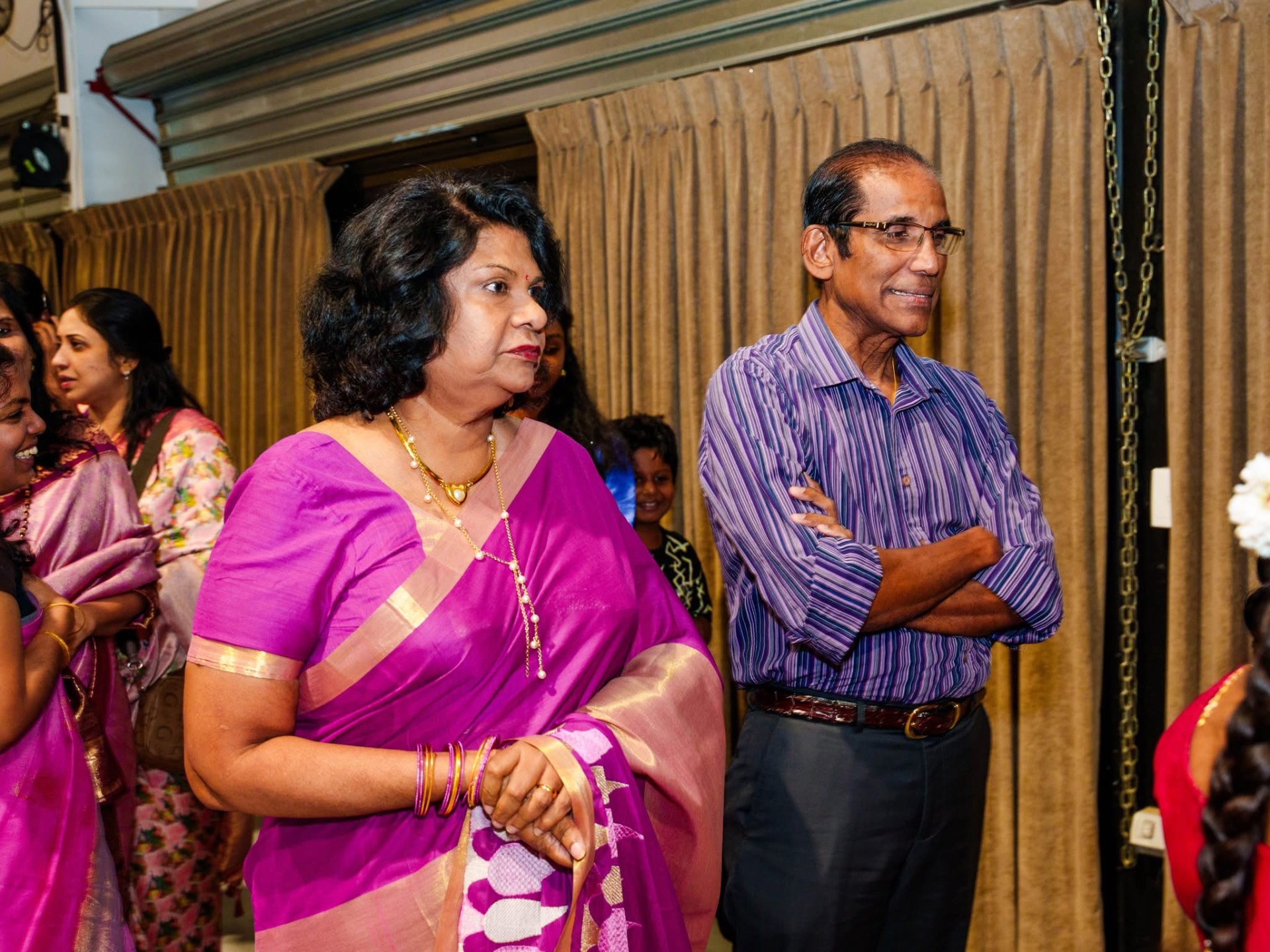 Community elders at a Tamil Society NT gathering