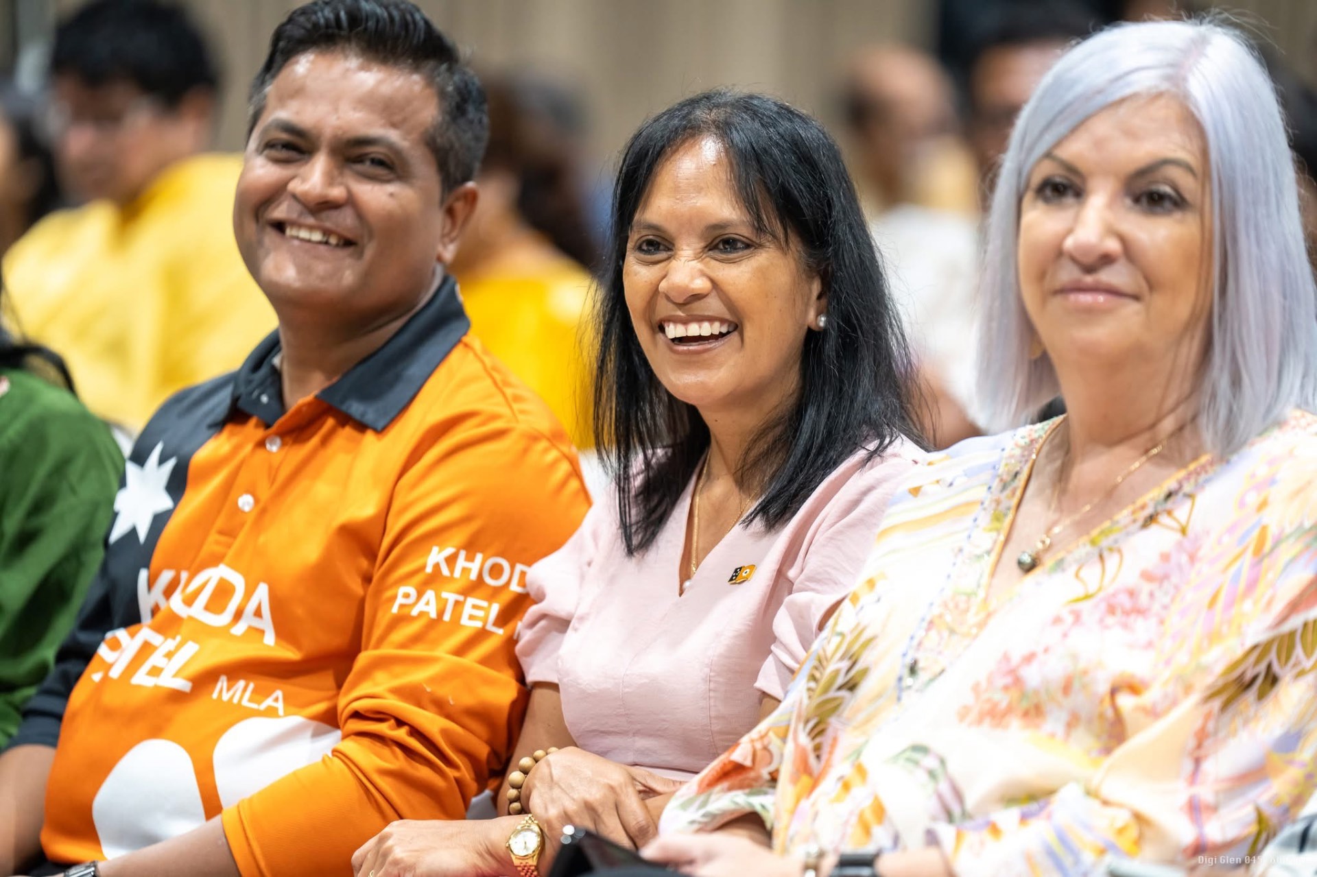 Community guests including local MLA at an event