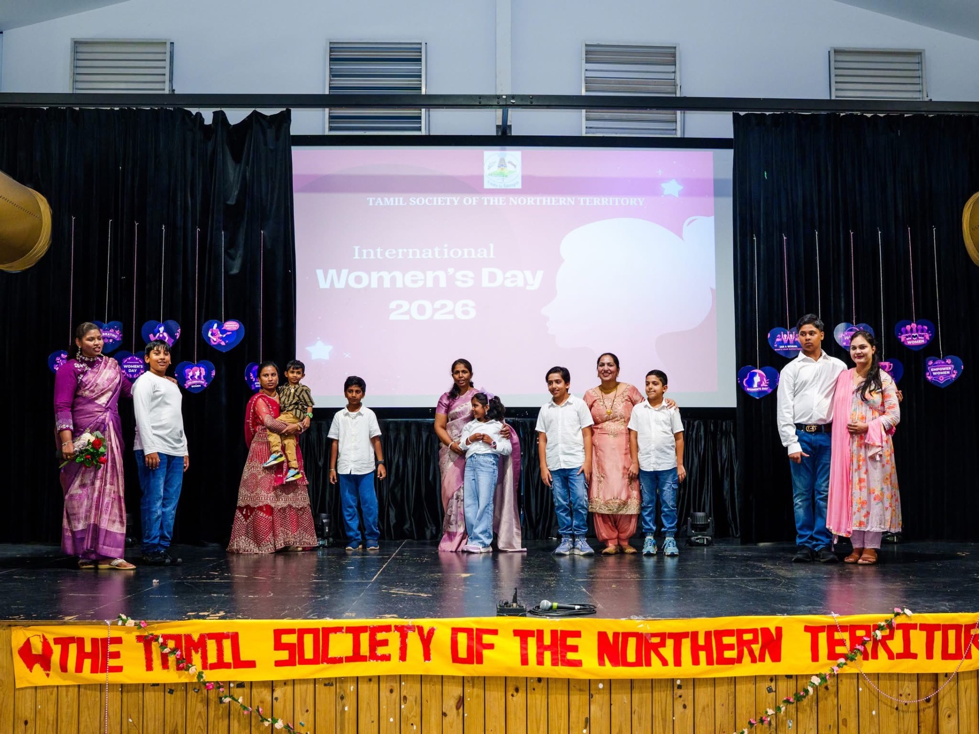 International Women's Day 2026 celebration on stage